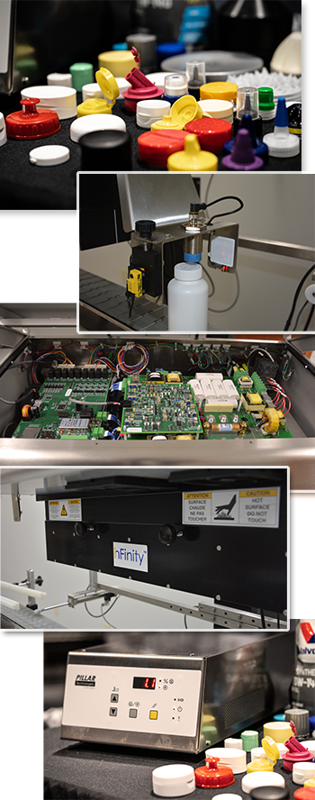 Induction sealer manufacturing located in Hartland, WI
